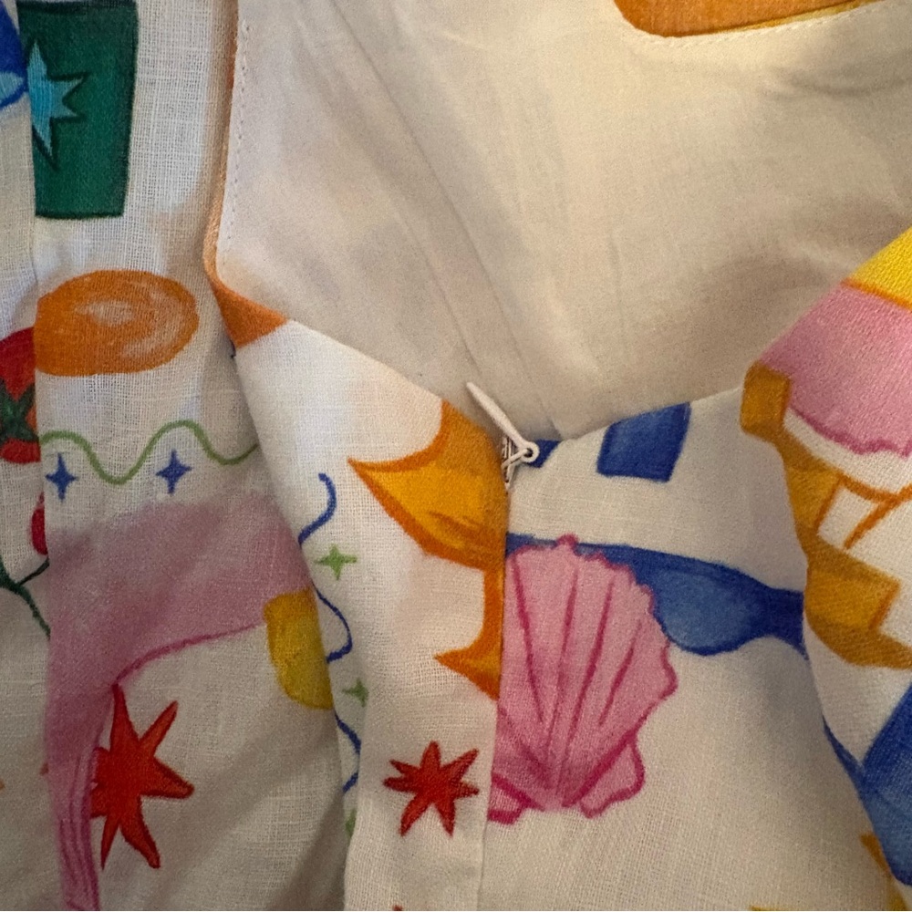 Reverie Darcy Dress in La Dolce Vita Print - Picture 6 of 9